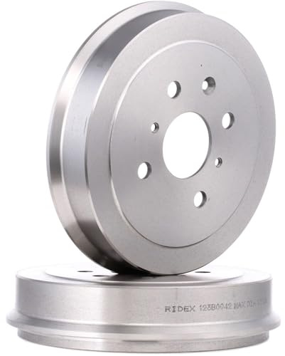 RIDEX 2x Tambour de frein Ø200mm, Arrière Compatible avec CITROËN C1 I PM, PN 424310H010 424748