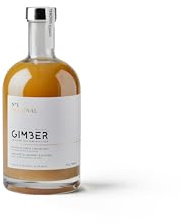 Gimber : The original natural concentrate made with the best organic ginger from Peru (700 ml)