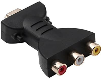 Adaptateur Hdmi À Portable Hdmi À Av Rouge Blanc Jaune Converter Hd Video Audio, Hdmi to Adaptateur, Hdmi À Connecteur Av, Câble Vidéo Av