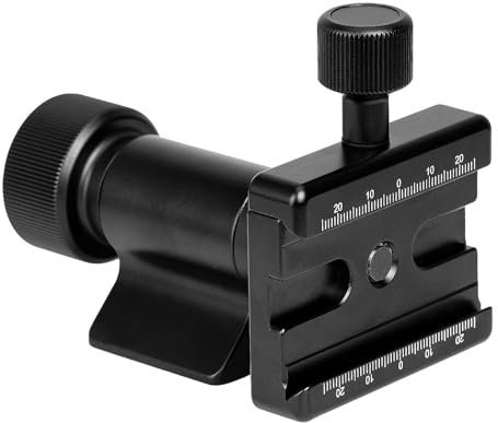 FANAUE Monopod Head,Side Mount Tilt Head, with 3/8 Mounting Thread,Compatible Arca-Swiss Dovetail Quick Release Plate,CNC Machined Aluminum, for Camera Tripod Monopod Long Telephoto Lenses