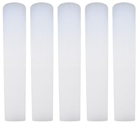 5 ance per clarinetto in Sib, forza 2,5, ance tradizionali per clarinetto per principianti e musicisti, ance per clarinetto per principianti in resina per esercitarsi ed esibirsi