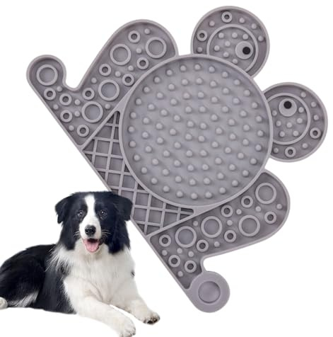 Mat de lamidas para Mascotas para Perros, Alfombra de lamer Perros Cazas de