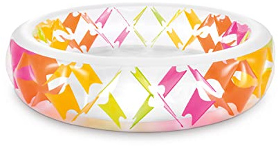 INTEX 56494EP Swim Center Inflatable Pinwheel Swimming Pool, 90 x 22, for Ages 6+