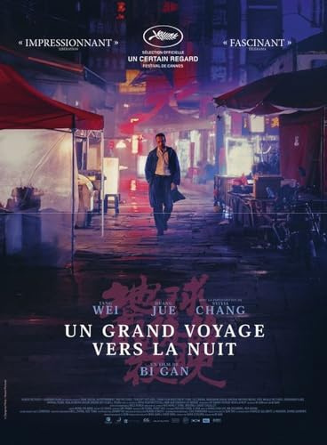 Un grande viaggio verso la notte, poster cinematografico originale, formato piccolo (53 x 40 cm piegato) Bi Gan