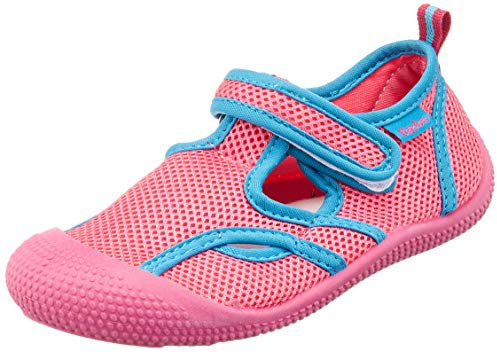 Playshoes Unisex Kinder Aquaschuhe Aqua Schuhe, Pink Türkis Uv Schutz, 24/25 EU