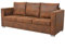 Yongdu 3-Sitzer Sofa, Wohnzimmer Couch, Wohnzimmer Möbel, Jugendsofa, Liege Wohnzimmer, Sofas & Couches, Jugend Kinderzimmer, 191 x 73 x 82 cm Künstliches Wildleder