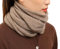 Prettystern XL 100% Kaschmir Winter Loop-Schal Cashmere Kaschmir-Schal warm Rund-Halstuch Damen Herren gestrickt Schlauch-Schal Braun