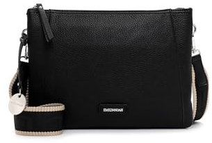 Emily & Noah Umhängetasche E&N Enna 65001 Damen Handtaschen Uni black 100