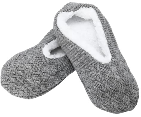 Homoyoyo Chaussettes D'intérieur pour Femme Hiver Chaud en Laine et Fibre Acrylique, Confort Moelleux, Taille 39-42, Salon Sol