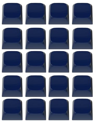 Teclas personalizadas Jades Jelly XDA Altura 1U Altura no imprime Cubiertas de repuesto para teclados mecánicos Teclados mecánicos Teclados