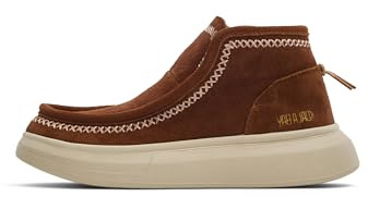 KOALA BAY Botines Piel Serraje Marrón - Tundra (Marrón, Sistema tallas calzado EU, Adulto, Números, mediano, 40)