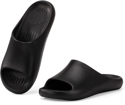 JOMIX Chanclas de Hombre Slip On Verano, Zapatillas de Casa de Goma EVA Antideslizantes y Cómodas, Calzado de Playa y Piscina para Uso Diario y Hogar