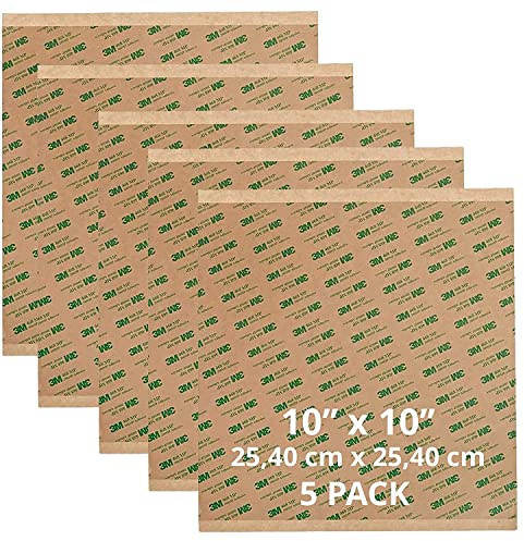 ACIT 3M 468 MP dubbelsidig överföring 5 ark (10 tum 25,40 cm x 25,40 cm)