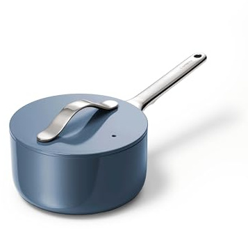 Caraway Non-Stick 1.75 qt Ceramic Sauce Pan with Lid