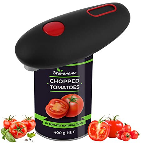 Black & Decker Electric Can Opener - Automatic, Hands Free, Switch, Portable, Cordless, Battery Powered - Safety for Kitchen, Chef, Arthritis, Kids, Seniors