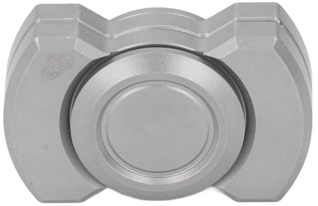 Deslizador de estrés, alta dureza, ligero, 3 en 1, ergonómico, juguete deslizante para ADD (plata)