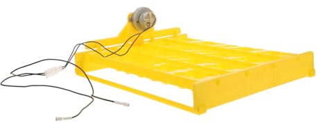 BUGUUYO Incubateur Œufs Automatique avec Plateau Tournant pour Œufs Plateau Multifonction Plastique Stable Rotation Uniforme Et Améliorée Adapté à Poules Cailles Et Oiseaux Couveuse Numéri