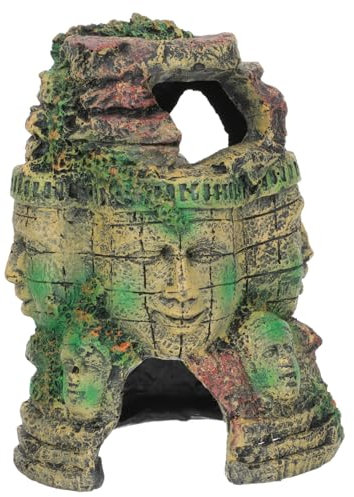 COSMEVIVI Terrarium Décoratif pour Reptiles Naturel pour Lézards Serpents Et Animaux Grimpants Décoration Réaliste pour Terrarium Et Aquarium Facile à Installer Et