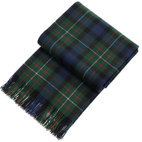 BRAW CLANS TARTANS Wolldecke, Schottenkaro-Design, luxuriöser karierter Teppich für Abenteuer zu Hause und im Freien, Reisedecke, schottisches Schottenkaro, 88,9 x 155,9 cm, (Ferguson)
