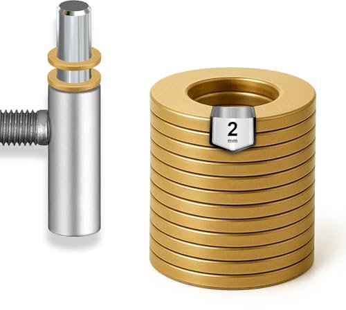 NIMA PARTS Lot de 20 rondelles pour porte de chambre en laiton (acier laiton)