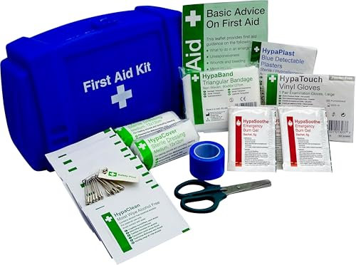 Safety First Aid Evolution BarKiosk Catering Kit Fully Stocked, Blue
