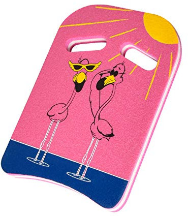 Beco Schwimmbrett Kinder & Erwachsene – Kickboard mit Griffmulden zum Schwimmenlernen, Trainieren & Spielen, Schwimmboard für Schwimmanfänger & Fortgeschrittene – 47 x 31 x 3,6 cm (L x B x H)