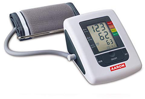 Tensiometro digital de brazo AARON® | arm, con tecnología de medición ascendente para una medición más precisa y fiable. Memoria de hasta 80 mediciones.