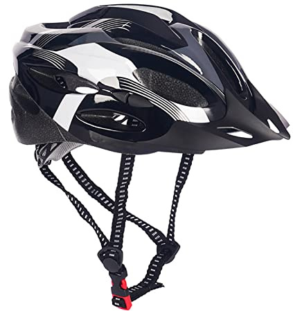 Teksome Caschi per Bici - Caschi per Mountain per Adulti,Caschi da Bicicletta da Strada, stampaggio Monopezzo, ammortizzanti, per Uomini e Donne
