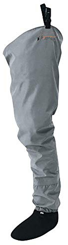 FROGG TOGGS Canyon II Breathable Waterproof Stockingfoot Fishing Hip Wader for Fishing, Slate, Medium