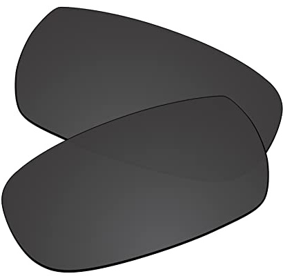 EZReplace Lentes de repuesto compatibles con gafas de sol Arnette Slide AN4007 (lentes polarizadas), Negro De Humo, Talla única