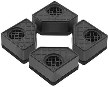4 Almohadillas Antivibración For Lavadora, Universales, Silenciosas, Antideslizantes, For Base De Muebles, Alfombrillas Fijas.