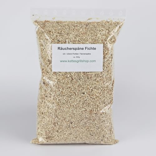 Generisch Trucioli di incenso per salsicce, carne, prosciutto e formaggio (con ginepro e luccicante) (500 g di faggio fine)