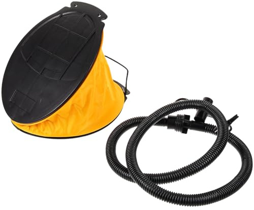 SUPVOX Bomba de Pie Inflable Portátil 3l para Colchones, Globos y Botes, Bomba de Colchón Inflable Multiusos, Compacta y Ligera para Uso en Hogar y Viajes