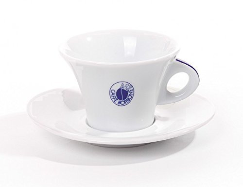 Lot de six tasses à cappuccino Borbone