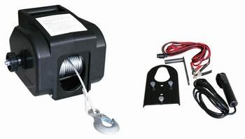 GrecoShop Verricello Elettrico 12V 2000 lbs con Telecomando