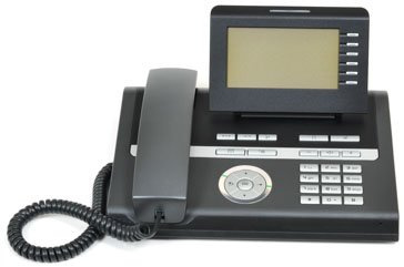 Siemens Openstage 40 SIP 2-delad telefon (handsfree funktionalitet, systemtelefon, IP-telefon) (Renoverad)