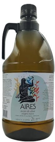 PACK 6 GARRAFAS 2 Litros Aceite de Oliva VIRGEN EXTRA Aires de Jaén (Picual y Arbequina)