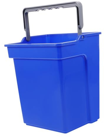 IMIKEYA Cubo Limpieza Hogar de Plástico con Asa Resistente y Capacidad de 4l, Fácil de Transportar, Adecuado para Uso Doméstico y Escolar