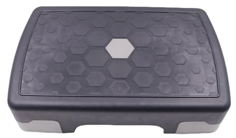 Aerobic Exercise Step - Heavy Duty Stepper Board, Stable Fitness | Anti-Slip Training Equipment For Body Toning Cardio, Home Gym Workout Tool For Adults Instructors Teens Apartment Routines
