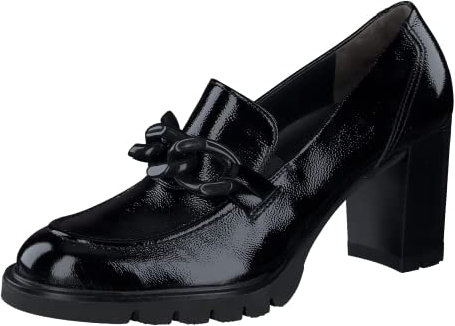 Paul Green Damen Hochfront-Pumps, Frauen Klassische Pumps,Court Shoes,stöckelschuhe,Absatzschuhe,high Heels,Heels,Schwarz (Black),40 EU / 6.5 UK
