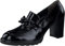 Paul Green Damen Hochfront-Pumps, Frauen Klassische Pumps,Court Shoes,stöckelschuhe,Absatzschuhe,high Heels,Heels,Schwarz (Black),40 EU / 6.5 UK