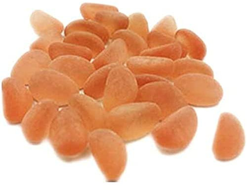 GIVBRO Galets décoratifs en granules de rivière, gravier, mini pierres en verre pour décoration de paysage, jardin, aquarium, marron