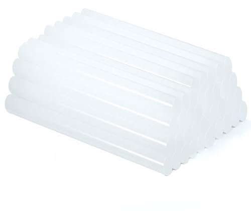50pcs Hot Glue Sticks, 7mm x 150mm Refill Pack Glue Sticks for Standard-Sized hot-melt Glue Gun, Perfect for DIY Craft Projects and Sealing