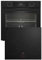 Beko BBSM11340B b300 Einbau-Backofen-Set, 2 autarke Geräte: Induktionskochfeld mit 4 Kochzonen, Backofen mit 8 Heizarten, 72 l Garraum-Volumen, Schwarz