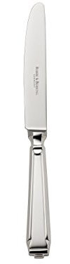 Robbe & Berking Couteau à menu Art Deco (argent sterling 925)