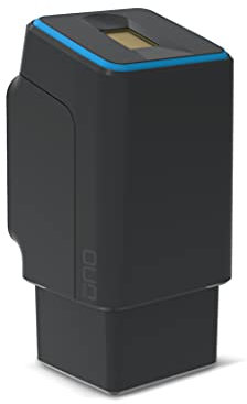 EKEY UNO 200122 Fingerprint mit Akku als praktische Erweiterung für das Nuki Smart Lock, Akkubetriebener Fingerprint für alle gängigen Türen, schwarz