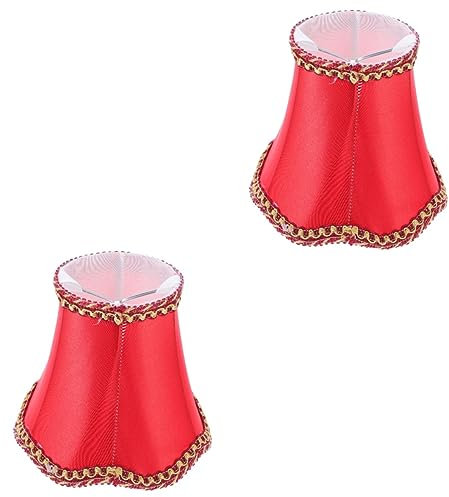 Angoily 2stücke Stilvoller Lampenschirm Für Pendelleuchten Dekorativer Lichtschutz Für Deckenlampen Wandlampen Und Stehlampen Für Schlafzimmer Und Wohnräume