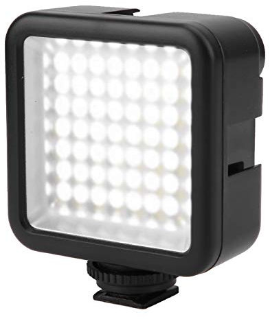 VBESTLIFE Mini Panneau Éclairage Lumière Vidéo, Lampe de Panneau à LED Portable 5.5W Compatible avec la Plupart des appareils Photo DSLR Caméra pour, pour pour etc