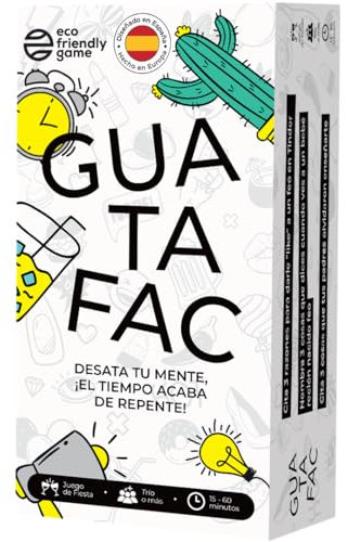 GUATAFAC – Juegos de Mesa Adulto - Juegos de Cartas - Más de 1 Millón de Jugadores - Regalo Mujer o Regalo Hombre Originales para cumpleaños - Español
