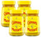The Bramble Bay Colman's Original English Mustard | Köstlich würziger Klassiker zum Verwandeln von Gerichten | Vielseitiger Senf verpackt im Glas | 4 x 100 g